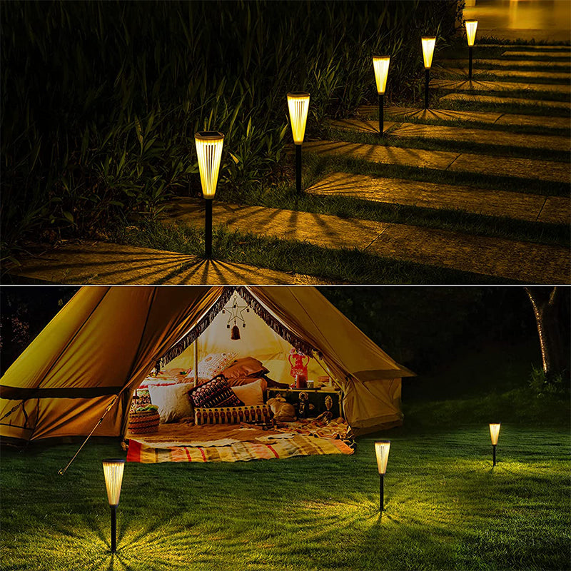 Solarleuchten für Gartenpfade