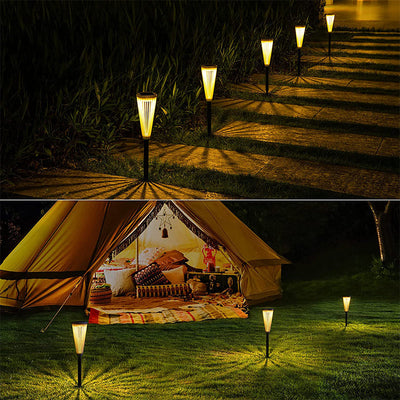 Solarleuchten für Gartenpfade