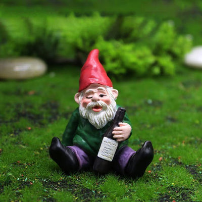 TipsyGnomes Lustige Betrunkene Gartenzwerge
