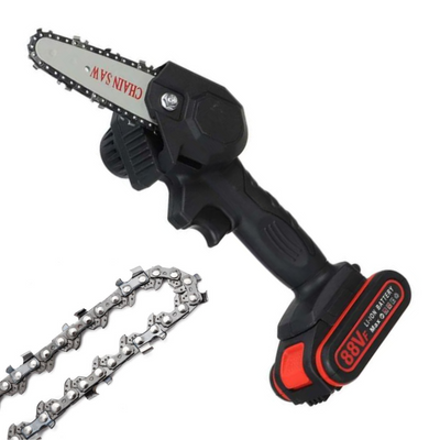 CHAINCUT PRO – Elektrische Akku-Kettensäge – Leicht & leistungsstark für Gartenarbeiten