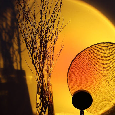 GOLDEN GLOW – Sunset Lampe für stimmungsvolles Licht & goldene Entspannung