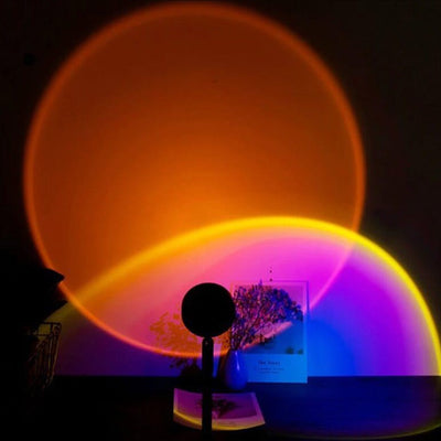 GOLDEN GLOW – Sunset Lampe für stimmungsvolles Licht & goldene Entspannung