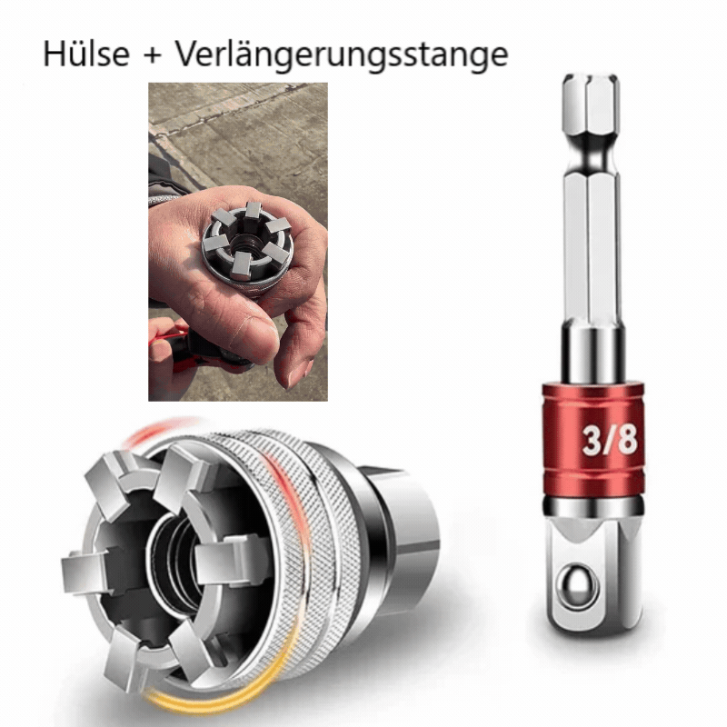 MagicSleeve – Der Ultimative Adapter für Elektrische Bohrmaschinen