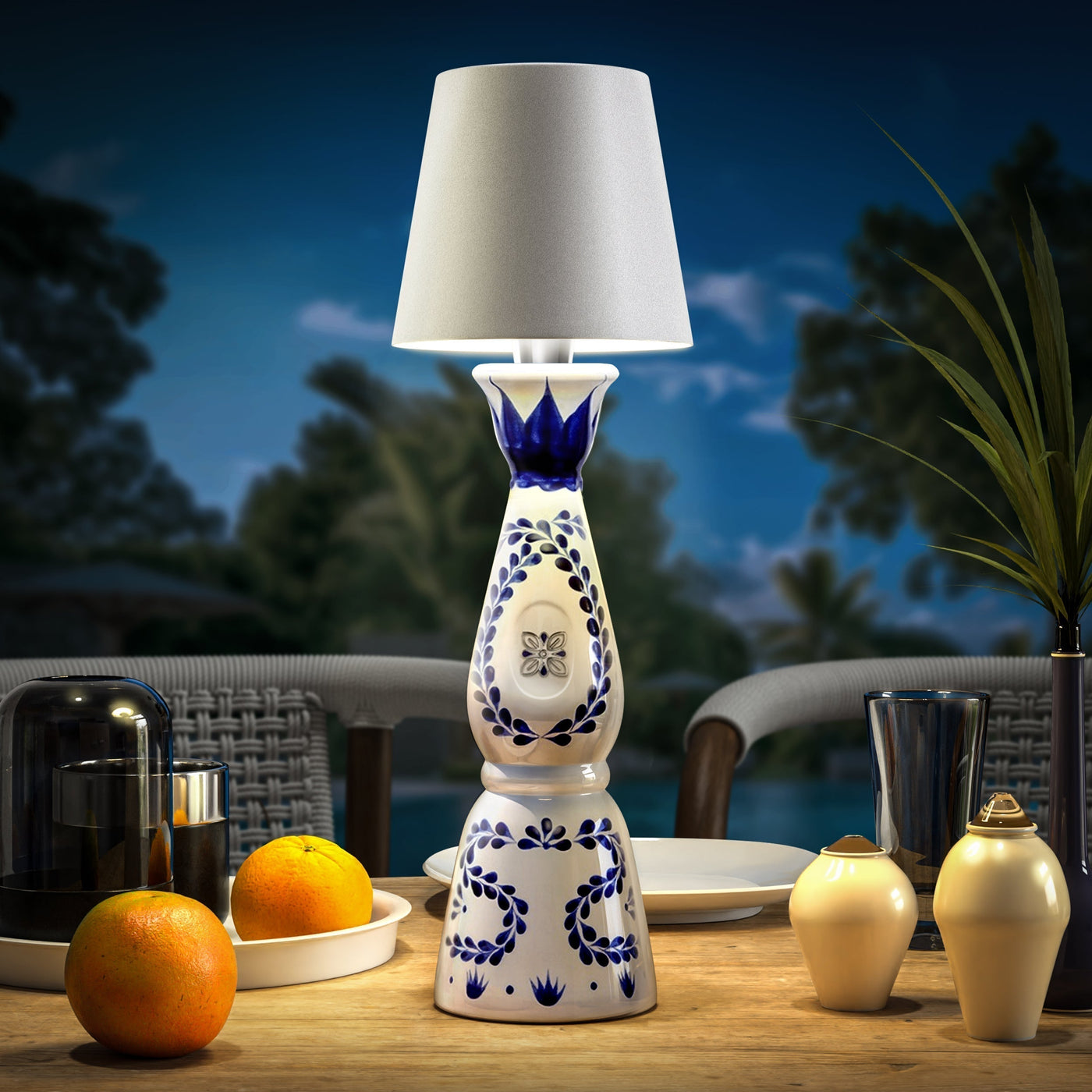 LumiBottle Kabellose Flaschenlampe – Warmweiß LED
