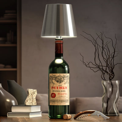LumiBottle Kabellose Flaschenlampe – Warmweiß LED