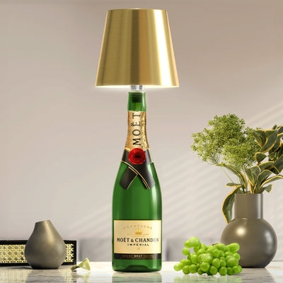 LumiBottle Kabellose Flaschenlampe – Warmweiß LED