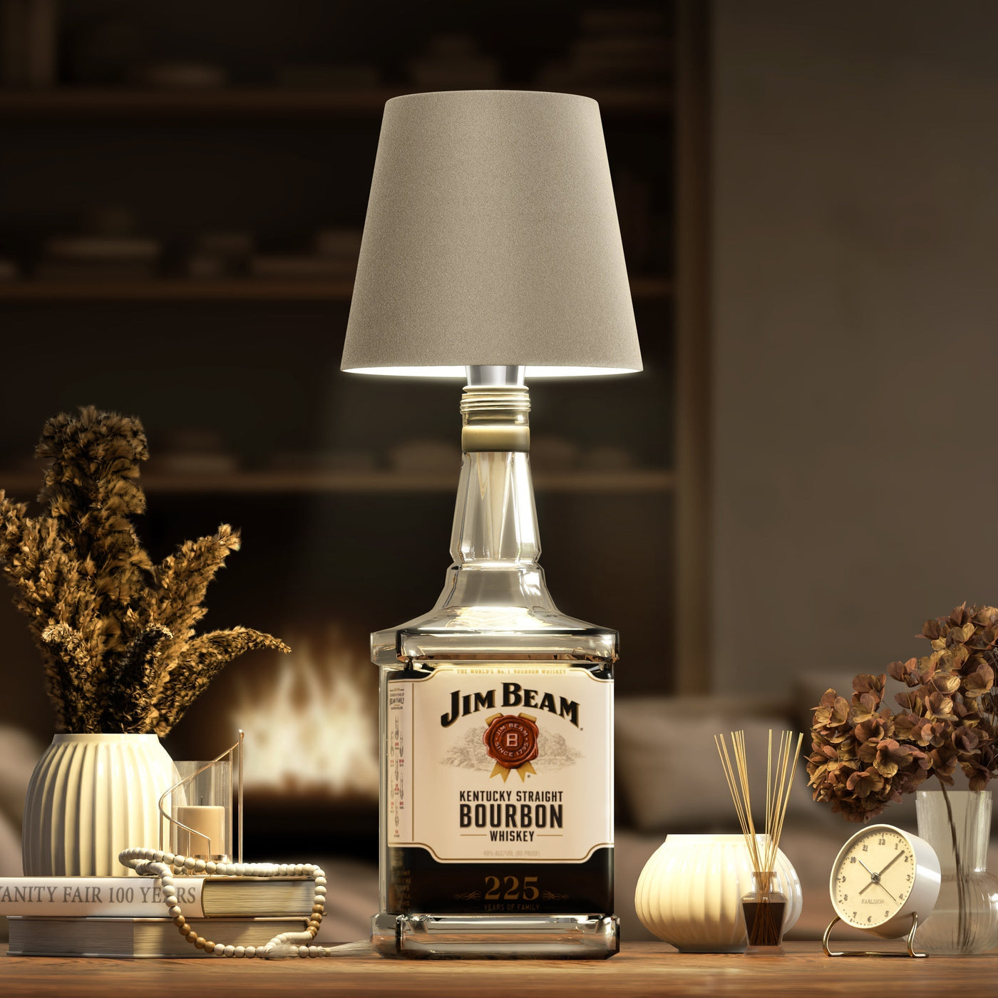 LumiBottle Kabellose Flaschenlampe – Warmweiß LED