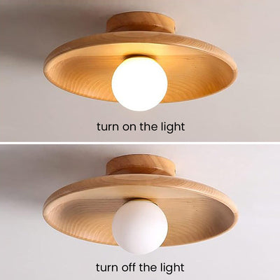 NordicBeam – Holz-Design Deckenlampe für stilvolle Räume
