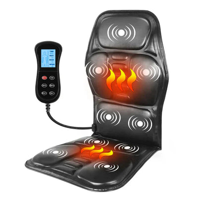 RelaxCushion – Elektrisches Rückenmassenkissen mit Wärmefunktion für tiefe Entspannung
