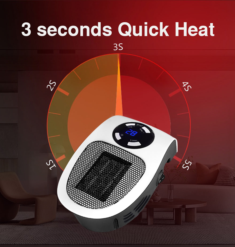 PowerHeater Tragbarer Elektrischer Heizlüfter