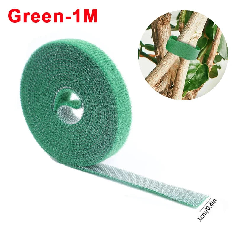 Nylon Kabelbinder – Wiederverwendbar und Selbstklebend für Gartenpflege