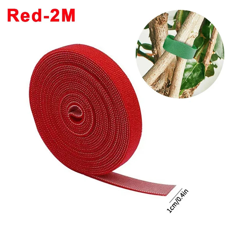 Nylon Kabelbinder – Wiederverwendbar und Selbstklebend für Gartenpflege