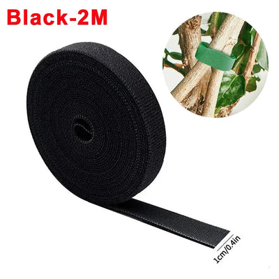 Nylon Kabelbinder – Wiederverwendbar und Selbstklebend für Gartenpflege