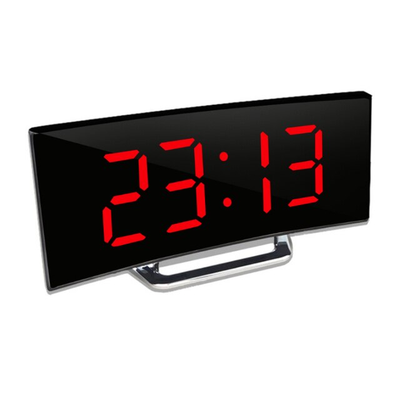 Curve-Clock | Gebogener LED-Digitalwecker
